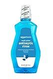 Amazon Basics Multi Action Antiseptic Rinse, Alcohol Free, Fresh Mint, 1 Liter, 33.8 Fluid Ounces, 1-Pack (Previously Solimo)