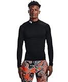 Under Armour Men's ColdGear Armour Compression Mock, Black (001)/White, XX-Large