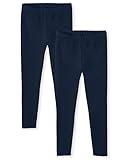 Gymboree,Girls,and Toddler Leggings,Navy 2-Pack,7