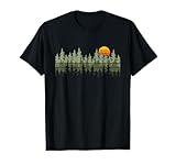 Trees Wildlife Nature Vintage Forest T-Shirt