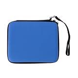 ASHATA Game Card Case for 2DS Console, Hard Shell Carrying Case Pouch with 8 Game Card Holders, Blue