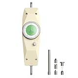 GOYOJO Force Gauge with Calibration Certificate Dual-Unit Display 11Lb for Ergonomics Studies Industrial Quality Control Push-Pull Testing Automotive Parts Textile Tension and Research Labs
