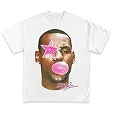 Vintage Basketball Graphic T-Shirt Collection Sports Rap Hip-Hop Style Y2K Streetwear for Men Women Fans (US, Alpha, Small, 5X-Large, Regular, Regular, Bubble 2)