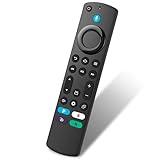 yalanle Replacement Voice Remote for All Series, TV Stick/TV Cube, Fit for Stick 4K Max/4K (1st/2nd Gen), Stick (2nd/3rd Gen)/Lite/HD, Insignia/Toshiba/Pioneer