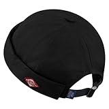 Clakllie Mens Docker Beanie Hat Hip Hop Brimless Cap No Brim Fisherman Leon Skullcap Rolled Cuff Harbour Hats,CT37-Black