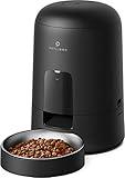 PETLIBRO Automatic Cat Feeder, Battery-operated Automatic Cat Food Dispenser with 180-Day Life, AIR Cordless Timed Pet Feeder for Cat & Dog, 2L Auto Cat Feeder, Black