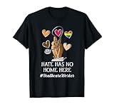 Hand Hate Has No Home Here Healthcare Worker LGBT Rainbow T-Shirt