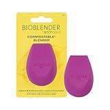 EcoTools Bioblender Makeup Sponge, Compostable Makeup Blender, For Liquid & Cream Foundation, Sustainable, Seamless Application, Eco-Friendly Beauty Sponge, Cruelty-Free & Latex Free, 1 Count