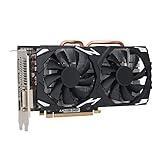 HEITIGN Graphics Card RX580 Game Graphics Card 8GB GDDR5 256BIT Low Noise Desktop Computer Graphics Card for 10 11 Vista (RX580 8GB GDDR5 256BIT)