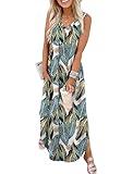 SAMPEEL Beach Vacation Clothes for Women Hawaiian Maxi Summer Dresses 2025 Resort Wear Outfits Essentials XL