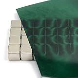 CMS MAGNETICS - 12x12 Green Magnetic Flux Viewing Film for Revealing Hidden Magnetic Field Patterns in Permanent Magnets for Science Projects, Research and STEM Education in Magnetism
