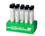 Educational Sugar Content Test Tube Display Set, 10 Food Samples, Teaching Aid with Storage Stand
