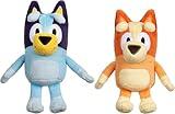 Bluey & Bingo Small Plush Bundle – 2 Pack Soft Stuffed Animals for Kids, Perfect Size for Little Hands, Cuddly Travel Toys, Embroidered Faces, Gift for Toddlers Ages 3+