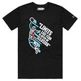 Michael Jordan No Limits Quote T-Shirt with Premium Graphic Chicago 23 Hall of Fame Tee for Basketball Fans - B, L Black