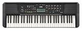 Yamaha 61-Key Portable Keyboard for Beginners with Learning Tools, Music Rest and Power Adapter PSRE283