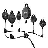 KIWI design VR Cable Management, 6 Packs VR Pulley System Compatible with Quest 3S/3/2/1/Pico/PSVR/PSVR2