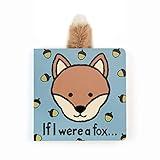 Jellycat If I were a Fox: A Touch and Feel Board Book Children's Book - Baby Gift