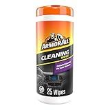 Armor All Car Interior Cleaner Wipes, Car Interior Cleaning Wipes for Dirt and Dust in Cars, Trucks and Motorcycles, 25 Count