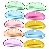 KOMBIUDA 10 Pcs Toothpaste Tube Durable and Easy to Use Dispenser Tool for Makeup Facial Products and More Compact Design for Convenient Storage and Travel