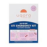 Uqora UTI Emergency Kit - Comes with 2 Urinary Tract Infection Test Strips, 12 UTI Pain Relief Tablets & 12 Infection Control Tablets - Urinary Tract Support - Maximum Strength