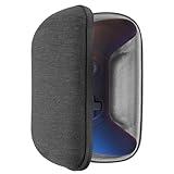 Geekria Shield Case Compatible with Luna Controller, Hard Shell Travel Carrying Storage Bag with Internal Mesh Pocket for Charging Cable (Dark Gray)