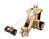 Pica Toys Wooden Wireless Remote Control Robotics Bicycle K3 - Creative Engineering Circuit Science STEM Building Kit - Electric Motor DIY Experiment for Kids, Teens and Adults