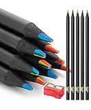 Mr. Pen- Rainbow Pencils, 12 Pack, 7 Color in 1 Colored Pencil with Sharpener, Fun Pencils for Kids