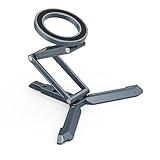 FEICHAO Magnetic Desktop Tripod Stand Selfie Cell Phone Foldable Holder for Magnetic Functional Phone Mount Accessories (Gray)