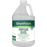 SimpleNature Food Grade Propylene Glycol - 99.9% Purity - 1 Gallon - Ecofriendly, Non-GMO Moisturizer, Solvent, Emulsifier, Humectant - Soaps, Lotions, Antifreeze, Fog Machines