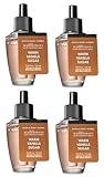 Bath and Body Works 4 Pack Warm Vanilla Sugar Wallflowers Fragrance Refill. 0.8 fl oz.
