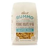 Rummo Gluten Free Penne Rigate N.66 - Gluten Free Pasta, Made with Corn & Rice, Penne Pasta Noodles, Pasta from Italy - 12 Ounce (Pack of 1)