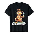 Private Investigator PI Funny Duck Pun Detective Spy T-Shirt
