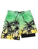 Sarfel Boys Swim Trunks with Compression Liner Boys' Swim Trunks Boys 8-10 Boys Board Shorts Boys Swim Shorts Boys Swim Suits