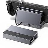 UGREEN Steam Deck Dock 9-in-1 USB C Docking Station with Foldable Stand, 4K@60Hz HDMI, Gigabit Ethernet, PD 100W, 10Gbps USB A&C 3.2, TF/SD Compatible with Steam Deck, Rog Ally, Rog X, Legion Go etc.