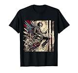 Grunge Anime Fusion - Punk Rocker Vector T-Shirt