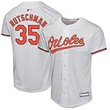 Outerstuff Adley Rutschman Baltimore Orioles MLB Kids Youth 8-20 White Home Player Jersey (18-20)