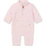 Gerber Baby Unisex Fleece Romper, Pink, 0-3 Months