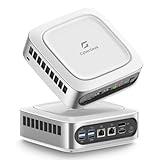 CyberGeek Mini PC Linux Preinstalled, 11th Gen Intel i9-11900H(8C/16T, Up to 4.9GHz), Mini Gaming Computer 32GB RAM 2TB PCIe SSD, 4K Triple Display, Dual LAN, 6 USB Ports, Wi-Fi 6, BT5.2 Mini Server