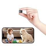 Mini Hidden Camera - Small Camera Wireless - 2K HD WiFi Spy Camera for Home, Office, Nanny Cam for Pets, Babies, Micro Cameras with Motion Detection