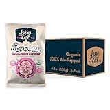 LesserEvil Himalayan Pink Salt Organic Popcorn, Premium Quality, Minimally Processed, No Vegetable Oil, 4.6 Oz, (Pack of 3)