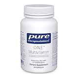 Pure Encapsulations O.N.E. Multivitamin - Once Daily Multivitamin with Antioxidant Complex Metafolin, CoQ10, and Lutein to Support Vision, Cognitive Function, and Cellular Health* - 60 Capsules