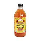 Bragg USDA Organic Raw Apple Cider Vinegar, With The Mother 16 Ounces Natural Cleanser, Promotes Weight Loss