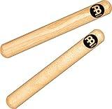 Meinl Percussion Classic Hardwood Claves Musical Instrument Sticks — NOT Made in China — for Live, Studio and Classrooms, 2-Year Warranty (CL1HW)
