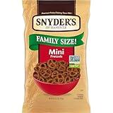 Snyder's of Hanover Pretzels, Mini Pretzels, Family Size 16 Oz