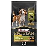 Purina Pro Plan Adult 7 Plus Weight Management Shredded Blend Chicken and Rice Formula Senior Dog Food - 6 lb. Bag