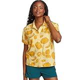 Eddie Bauer Women's Baja Short-Sleeve Shirt, Buttercup
