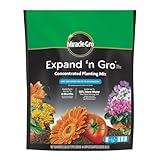 Miracle-Gro Expand 'n Gro Concentrated Planting Mix, Just Add Water for up to 3X Expansion, For Container and In-Ground Use, .33 cu. ft. Expands up to 1 cu. ft.