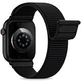 Nylon Loop Sport Band Compatible with Apple Watch Bands for Women Men 40mm 44mm 45mm 46mm 49mm 38mm 42mm, iWatch Wrist Straps for Ultra 2, SE, Series 10 9 8 7, Breathable, Soft Band Ideal for Outdoor