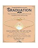 Eryuor Class of 2025 Christian College High School Graduation Gifts for Her Women Girls Kindergarten Best 5th 6th 8th Grade Elementary Middle School Religious Graduation Bracelet Grad Graduate Gif