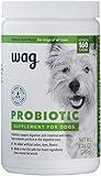 Amazon Brand - Wag Probiotic Supplement Chews for Dogs, Supports Digestive Health and Gut Flora, Natural Duck Flavor, 160 Count, Pack of 1